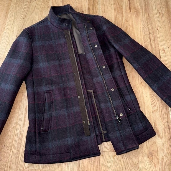 Axel’s of Vail 100% Wool Tartan Jacket Size 50 Italian (US 40 or Medium) - Picture 10 of 13